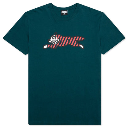 Yikes Stripes S/S Tee - Deep Teal