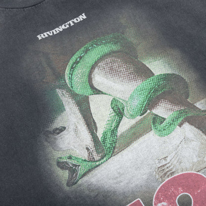 Inri Snake L/S Tee - Vintage Black