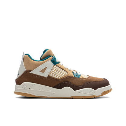 Air Jordan 4 Retro (PS) 'Cacao Wow' - Cacao Wow/Geode Teal/Ale Brown