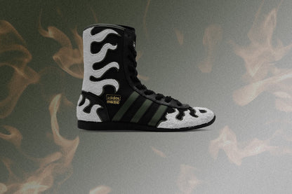 Adidas x Brain Dead Japan High - Core Black/Crystal White/Gold Metallic