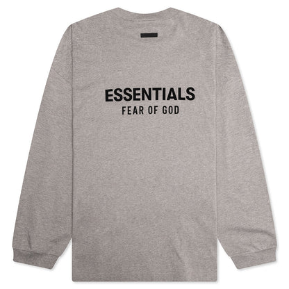 Jersey Long Sleeve T-Shirt - Heather Gray