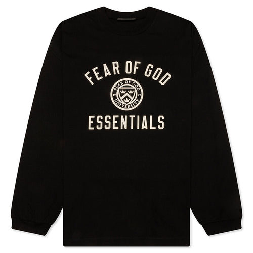 Jersey Long Sleeve Tee - Black