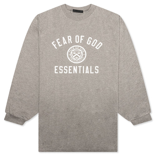 Jersey Long Sleeve Tee - Heather Gray