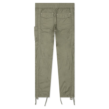 Cotton Poplin Frame Cargo - Olive