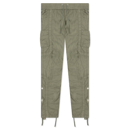 Cotton Poplin Frame Cargo - Olive