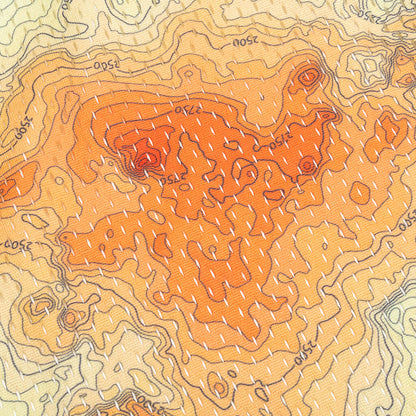 Game Shorts - Topo Graphic