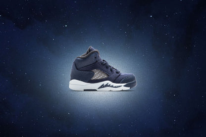 Air Jordan 5 Retro SE (TD) - Midnight Navy/Black/Football Grey