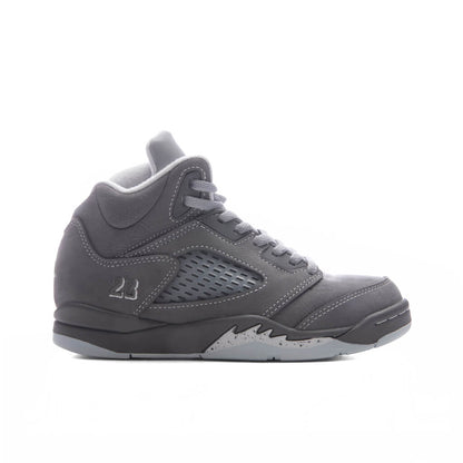 Air Jordan 5 Retro 'Wolf Grey' (PS) - Light Graphite/White/Wolf Grey