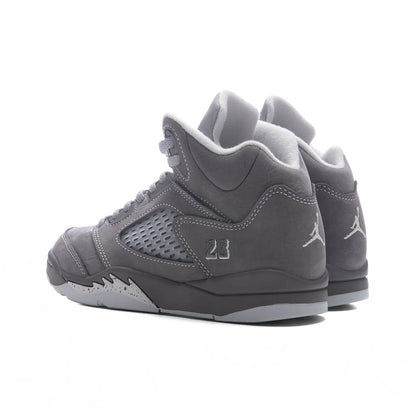 Air Jordan 5 Retro 'Wolf Grey' (PS) - Light Graphite/White/Wolf Grey