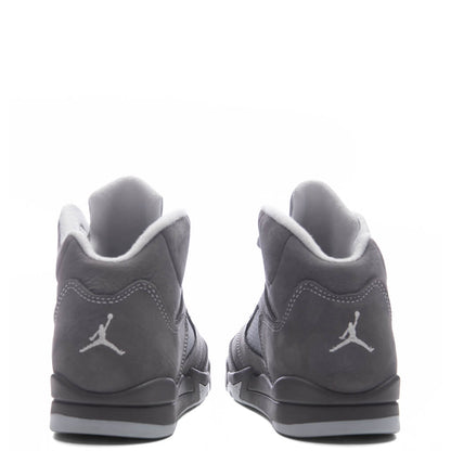 Air Jordan 5 Retro 'Wolf Grey' (PS) - Light Graphite/White/Wolf Grey