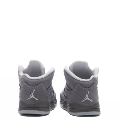 Air Jordan 5 Retro 'Wolf Grey' (TD) - Light Graphite/White/Wolf Grey