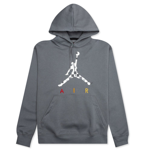 AJ3 Graphic Fleece Hoodie - Smoke Grey