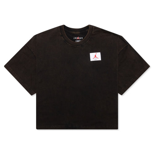 Essential Women's S/S Boxy T-Shirt - Black