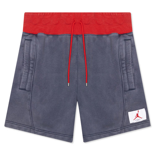 Flight Women's Fleece Shorts - Midnight Navy/University Red