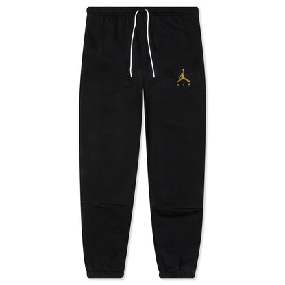 Jumpman Air Jordan Fleece Jogger Pant - Black/Metallic Gold