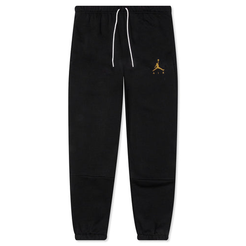Jumpman Air Jordan Fleece Jogger Pant - Black/Metallic Gold