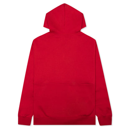 Jumpman Air Jordan Fleece Pullover Hoodie - Gym Red