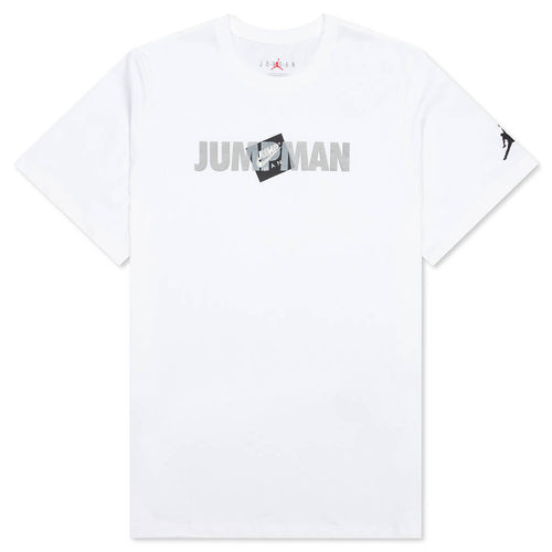 Jumpman Classics S/S T-Shirt - White/Black