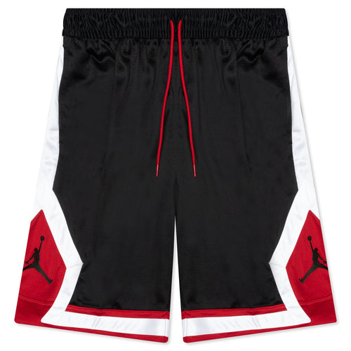 Jumpman Diamond Shorts - Black/Gym Red