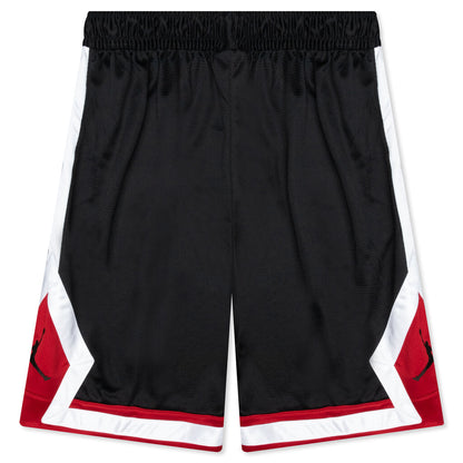 Jumpman Diamond Shorts - Black/Gym Red