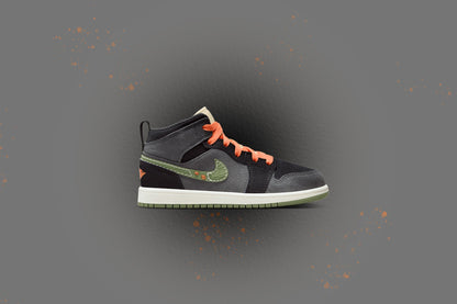 Jordan 1 Mid SE Craft (PS) - Anthracite/Sky J Light Olive/Black