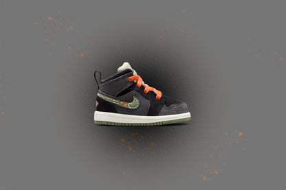 Jordan 1 Mid SE Craft (TD) - Anthracite/Sky J Light Olive/Black
