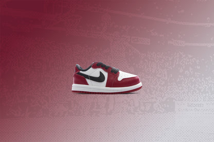 Air Jordan 1 Retro Low OG 'Chicago' (TD) - Varsity Red/Black/Summit White
