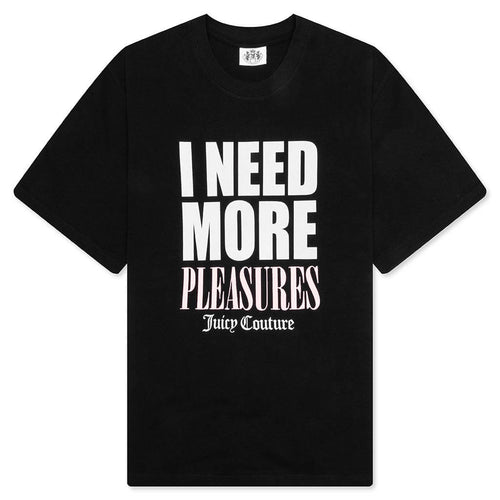 Pleasures x Juicy Couture Juicy Pleasures Heavyweight T-Shirt - Black