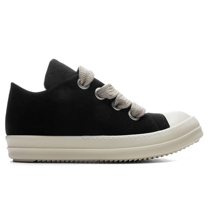 Jumbo Lace Puffer Low Sneaks - Black/Milk