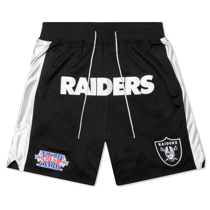 NFL Cali Gold Rush Raiders Short - Black