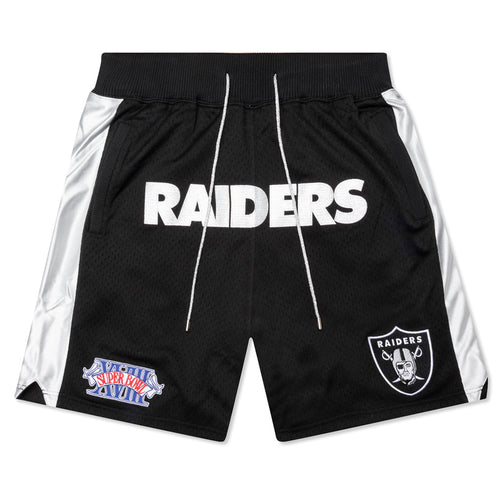 NFL Cali Gold Rush Raiders Short - Black