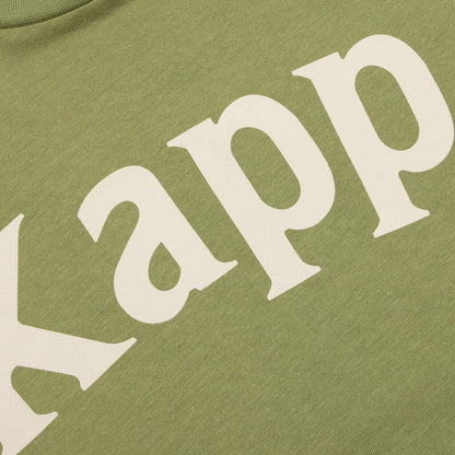222 Banda Deto T-Shirt - Green Olive/Light Green