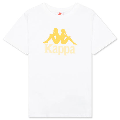 Kid's Authentic Estessi T-Shirt - White/Orange/Yellow