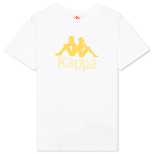 Kid's Authentic Estessi T-Shirt - White/Orange/Yellow