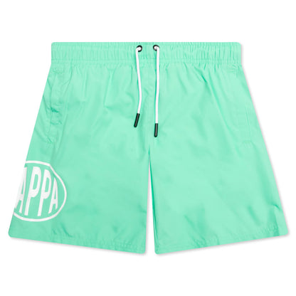 Kids Authentic Pop Emay Short - Green Spring/White
