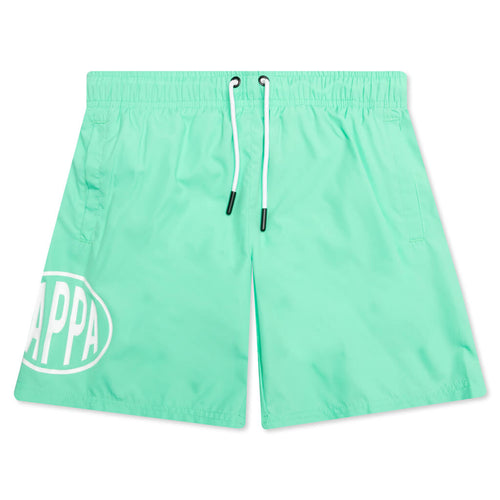 Kids Authentic Pop Emay Short - Green Spring/White