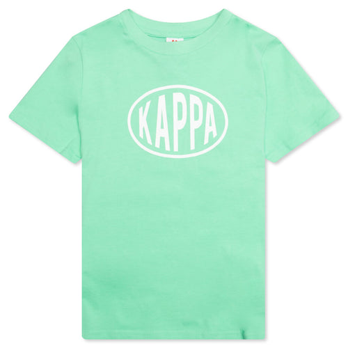 Kids Authentic Pop Esazar T-Shirt - Green Spring/White