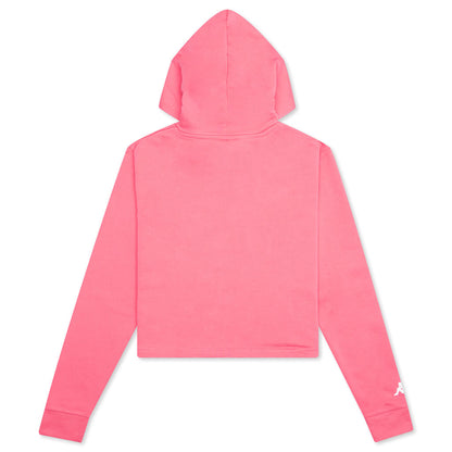 Women's Authentic Pop Elanta Hoodie - Fuchisa Gerino/White