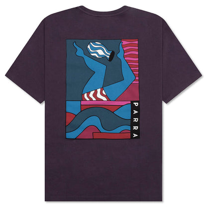 Kick the Vase T-Shirt - Aubergine