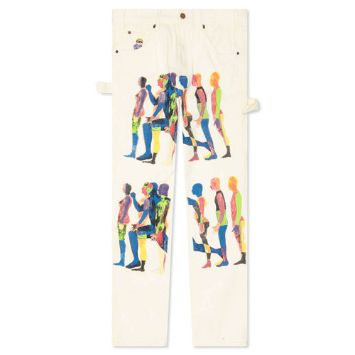 Running Cargo Trousers - White