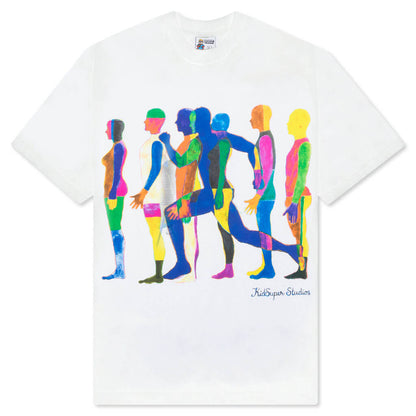 Running as Fast as You Can Tee - White
