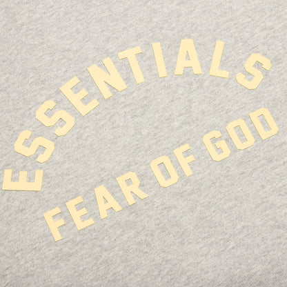 Kid's Heavy Jersey Crewneck T-Shirt - Light Heather Grey