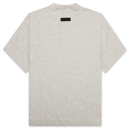 Kid's Crewneck T-Shirt - Light Heather Grey