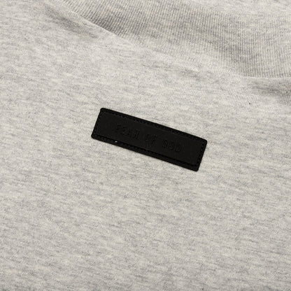 Kid's Crewneck T-Shirt - Light Heather Grey