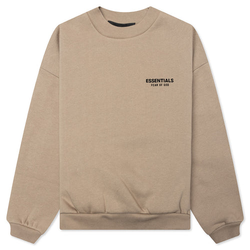 Kid's Fleece Crewneck - Desert Sand