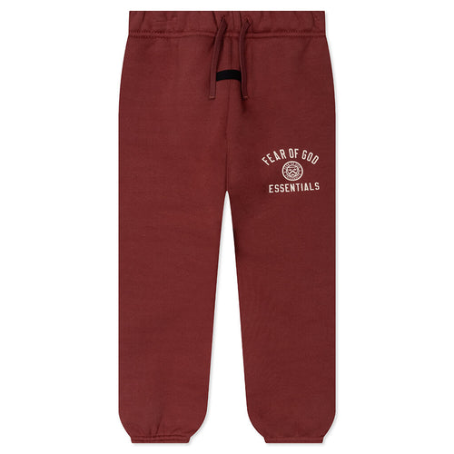 Kid's Fleece Essential Sweatpant - Crimson