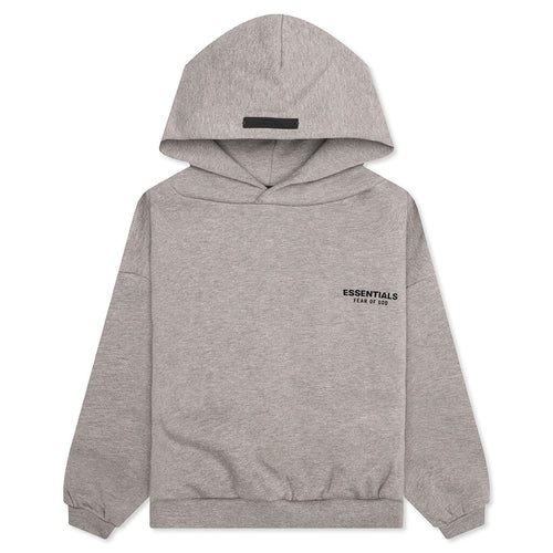 Kid's Fleece Hoodie - Heather Gray