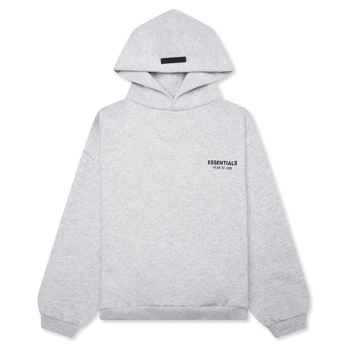 Kid's Fleece Hoodie - Light Heather Gray