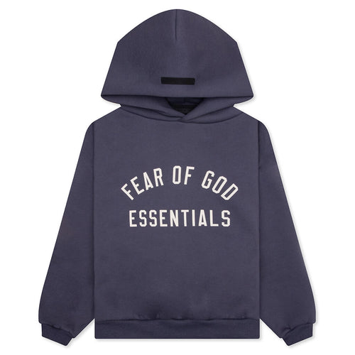 Kid's Fleece Hoodie - Marine