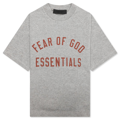 Kid's Jersey Crewneck Tee - Dark Heather